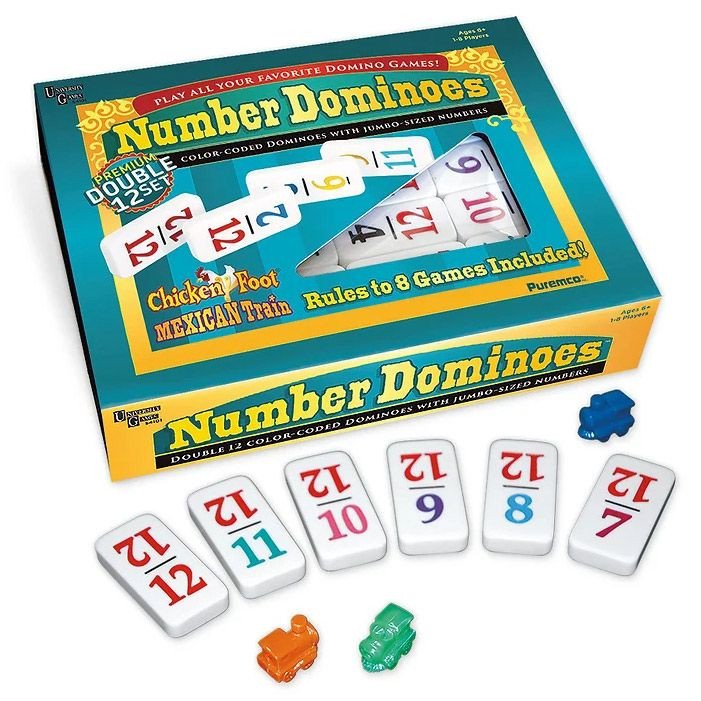 Dominoes: Double 12 Numbered box art