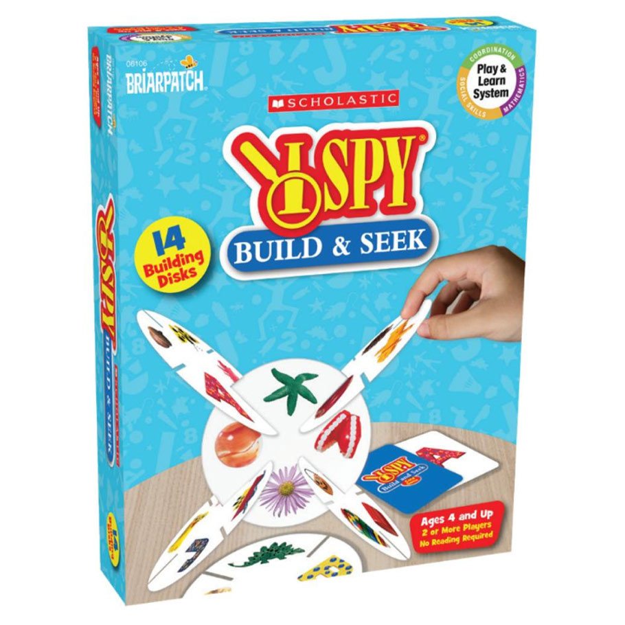 I SPY: Build & Seek Game box art