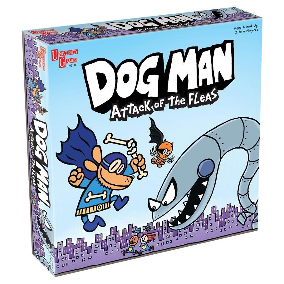 DogMan: Attack of the Fleas box art