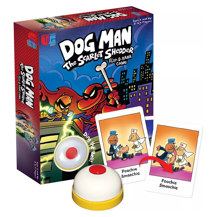 Dog Man: Scarlet Shedder Flip O'Rama box art