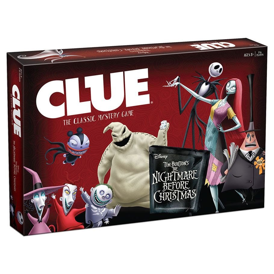 Clue: Burtons: The Nightmare Before Xmas box art