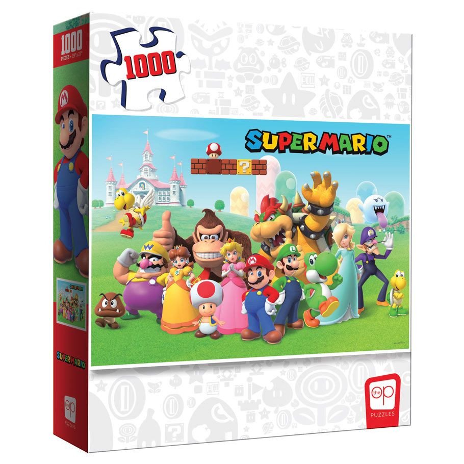 Puzzle: Super Mario Mush. Kingdom 1000pc box art