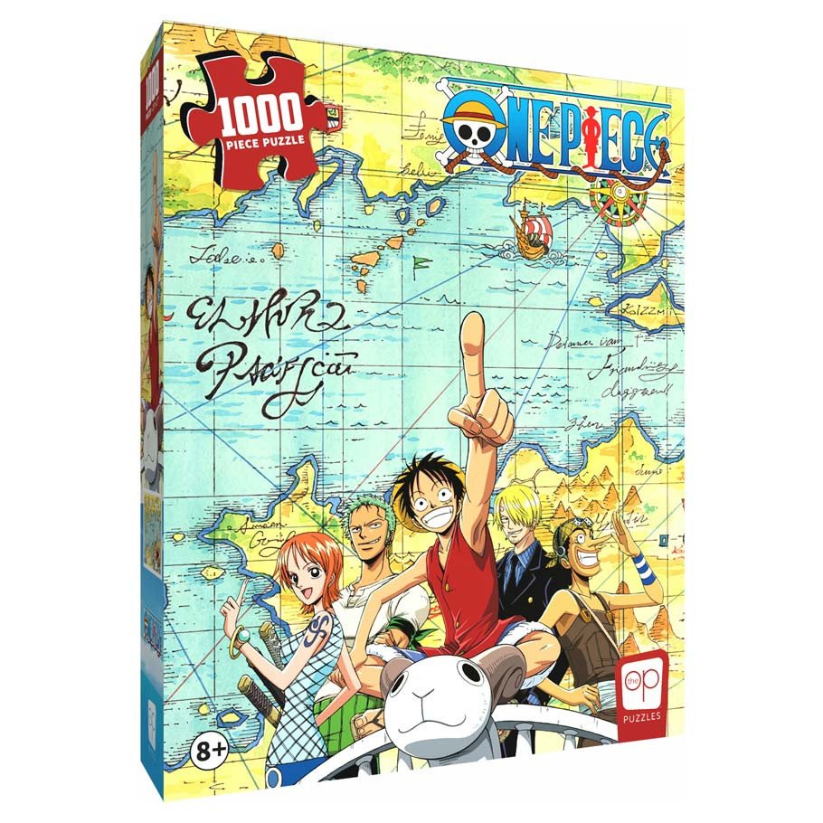 Puzzle: One Piece "Sailing" 1000pc box art