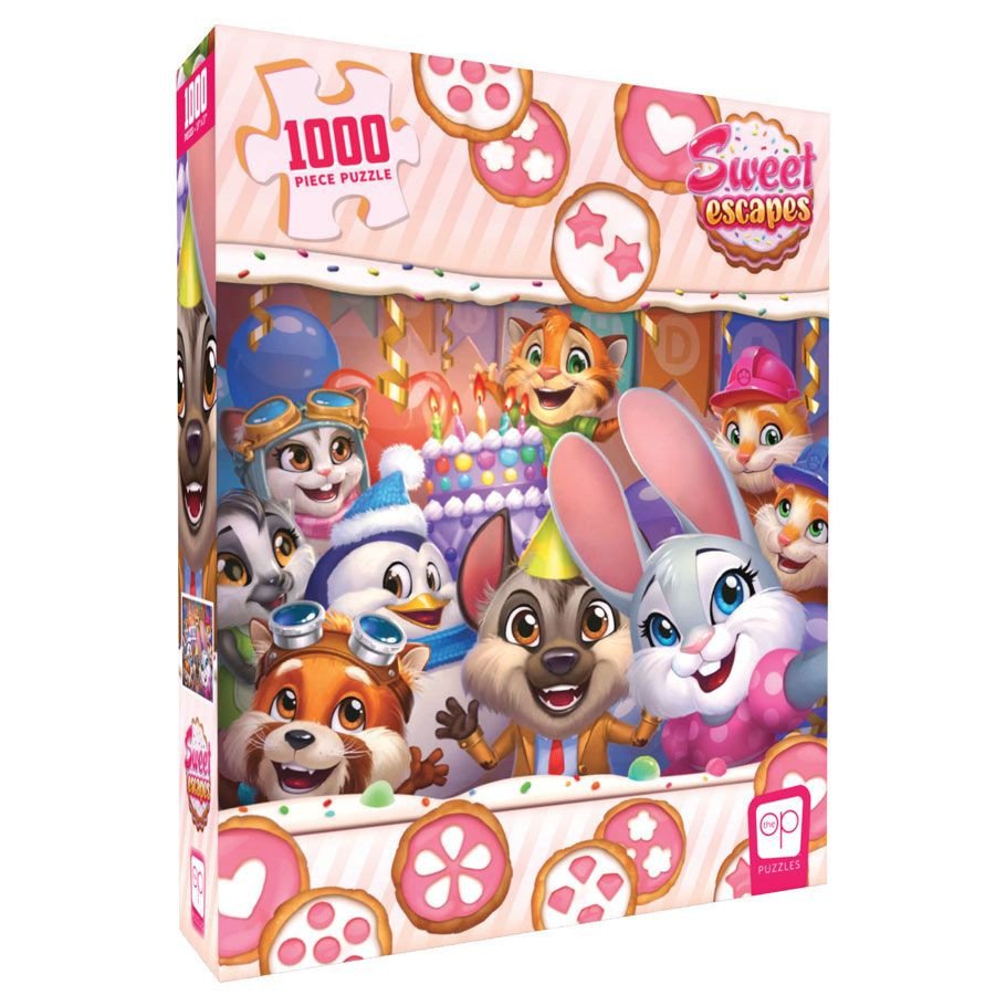 Puzzle: Sweet Escapes Buzz's Bday 1000pc box art