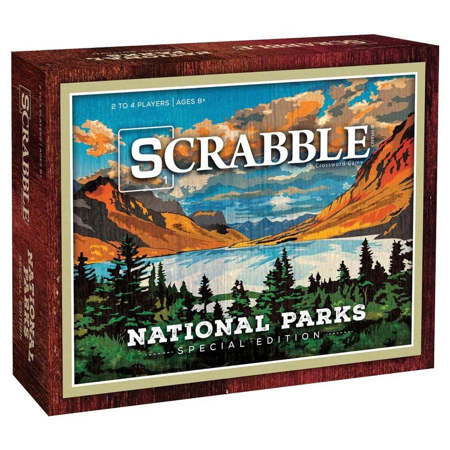 National Parks Scrabble box art