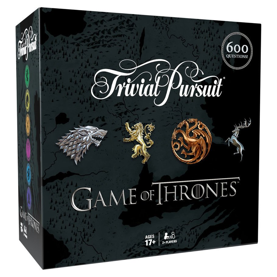 Trivial Pursuit: Game Of Thrones box art