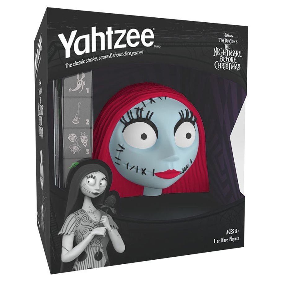 Yahtzee: Nightmare Before Xmas Sally Ed box art
