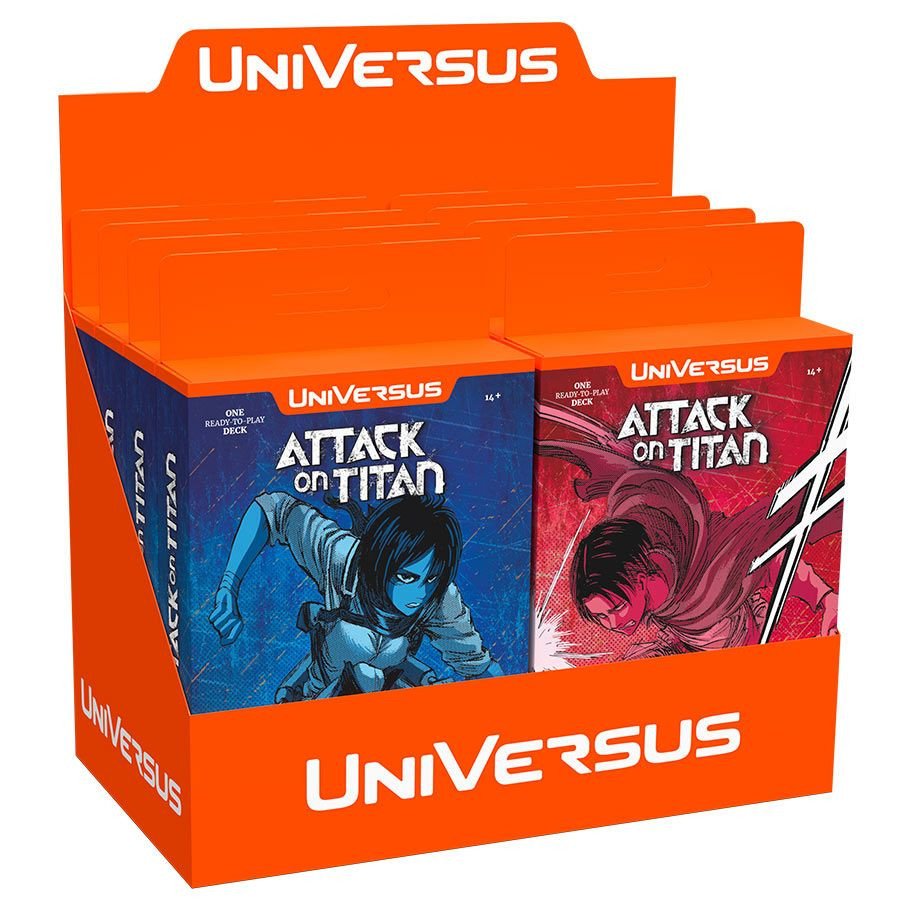 UniVersus: AoT: BFH: CD Display (8) box art