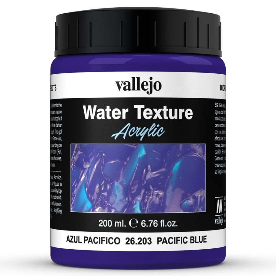 DFX: Water: Pacific Blue (200ml) box art