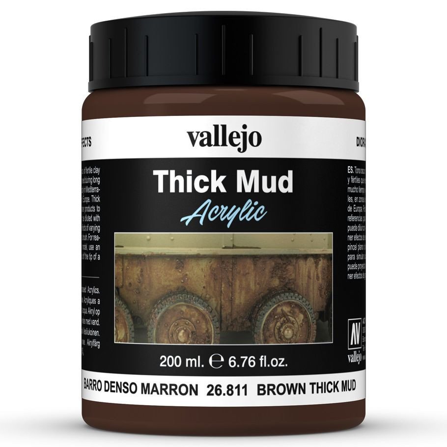 DFX: Mud: Brown Thick Mud (200ml) box art
