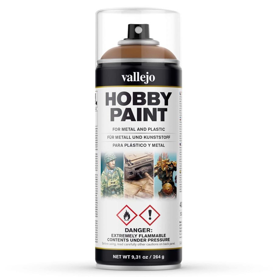 Spray: Leather Brown (400ml) box art