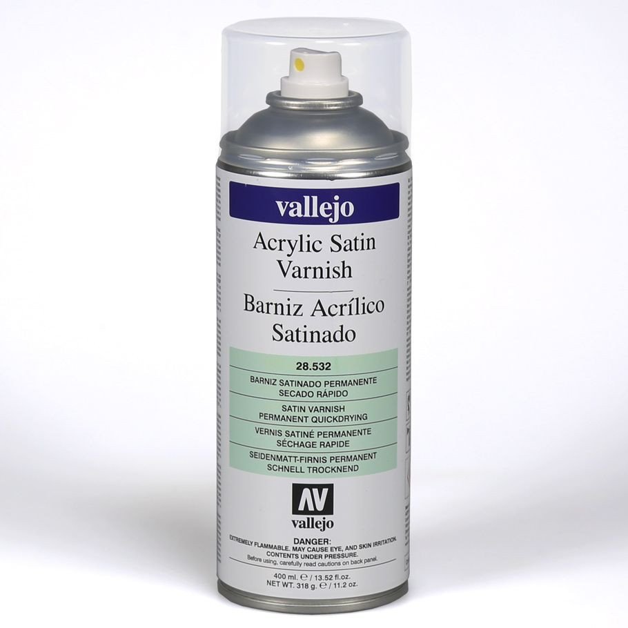 Spray: Satin Varnish (400ml) box art