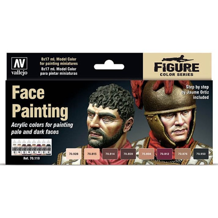 MC: Effects: Faces Painting Set (8) box art
