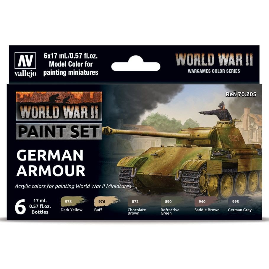 MC: WWII: Set: German Armour box art
