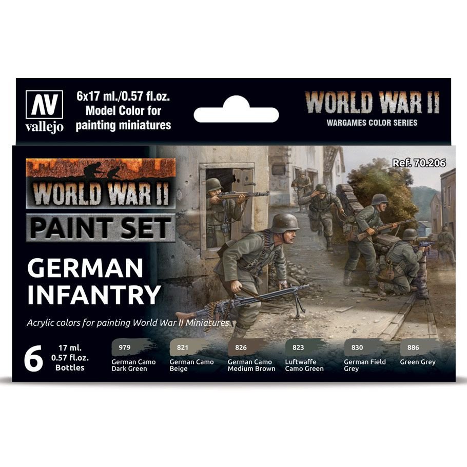 MC: WWII: Set: German Infantry box art