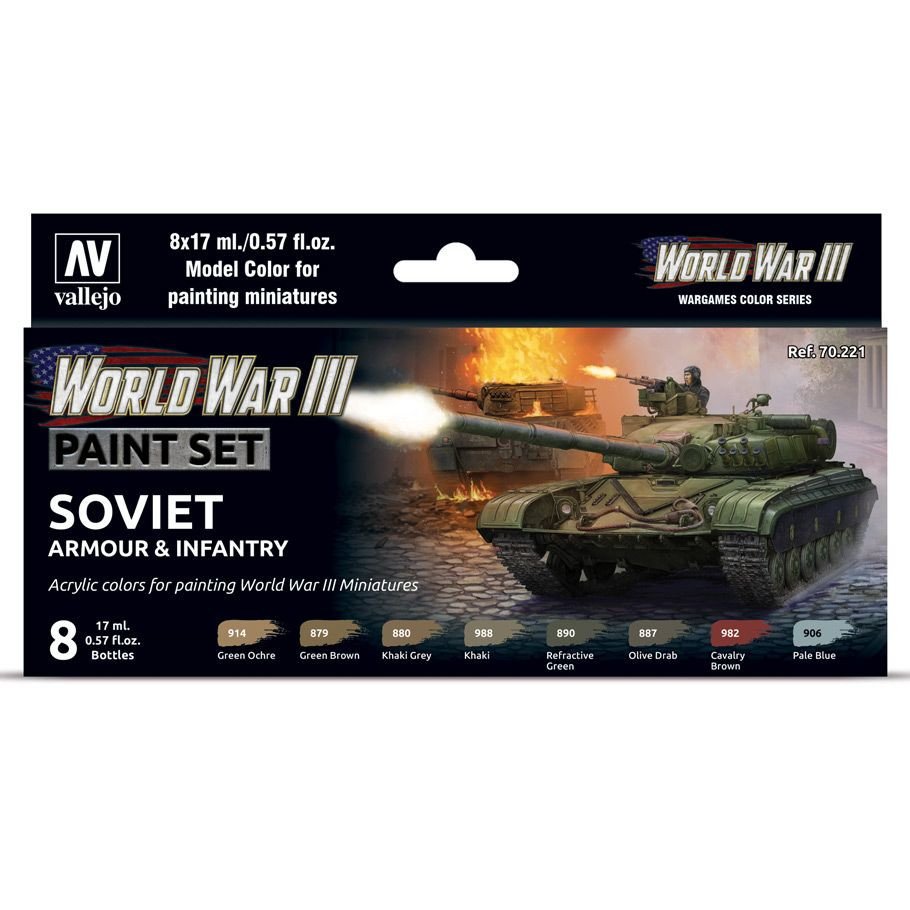 MC: WWIII: Soviet Armour & Infantry box art