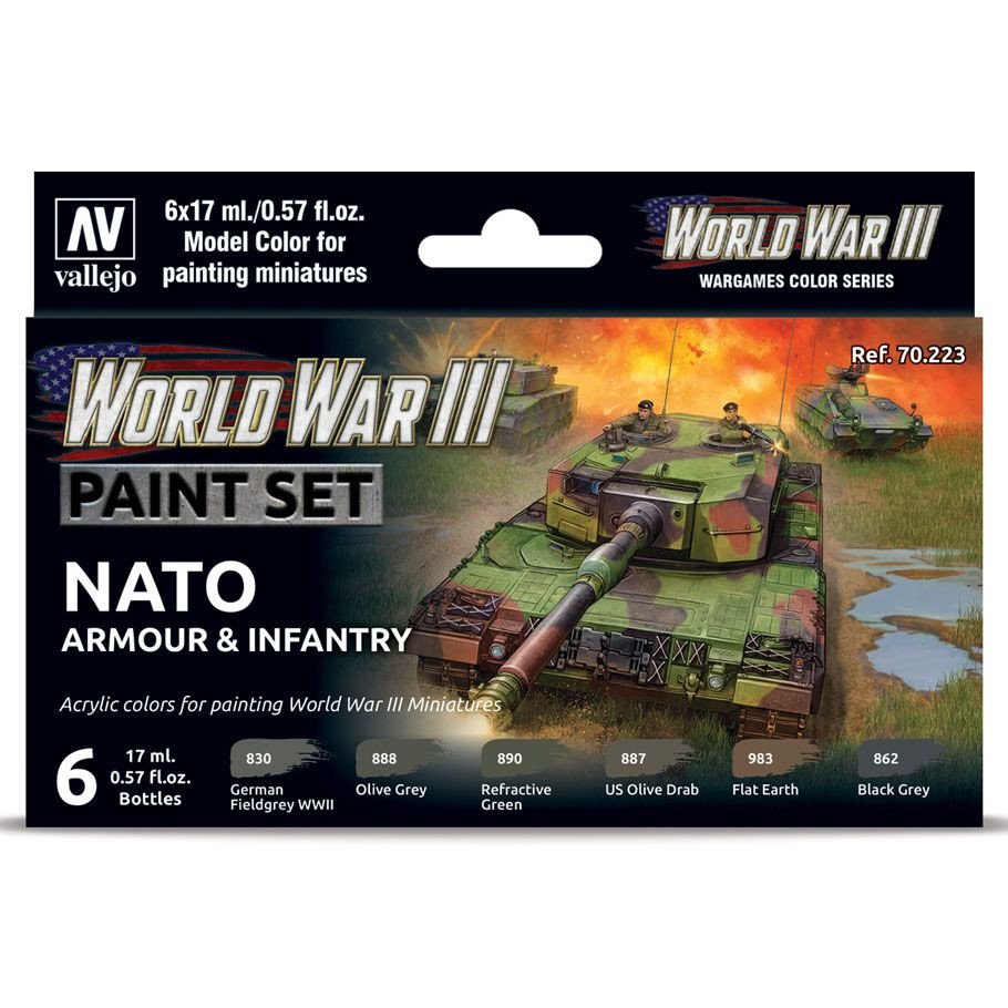 MC: WWIII: NATO Armour & Infantry box art