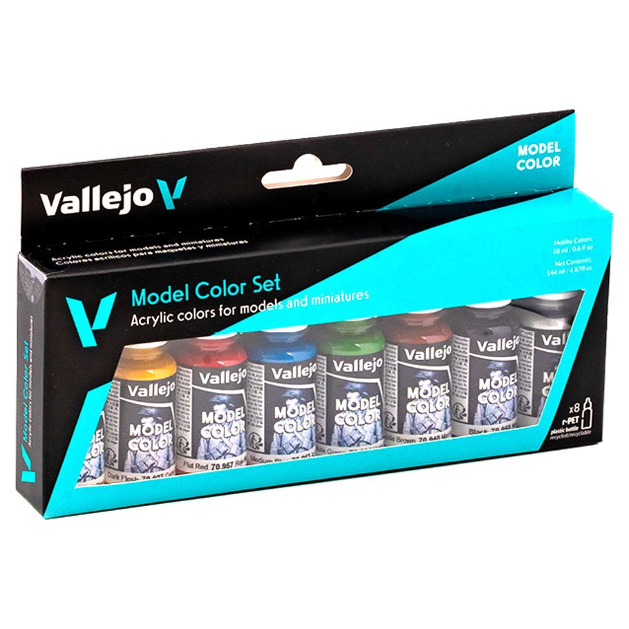 Model Color Set: Wargames Basics (8) box art