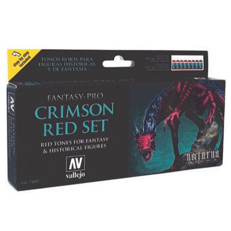 Fantasy Pro: Crimson Red Set (8) box art