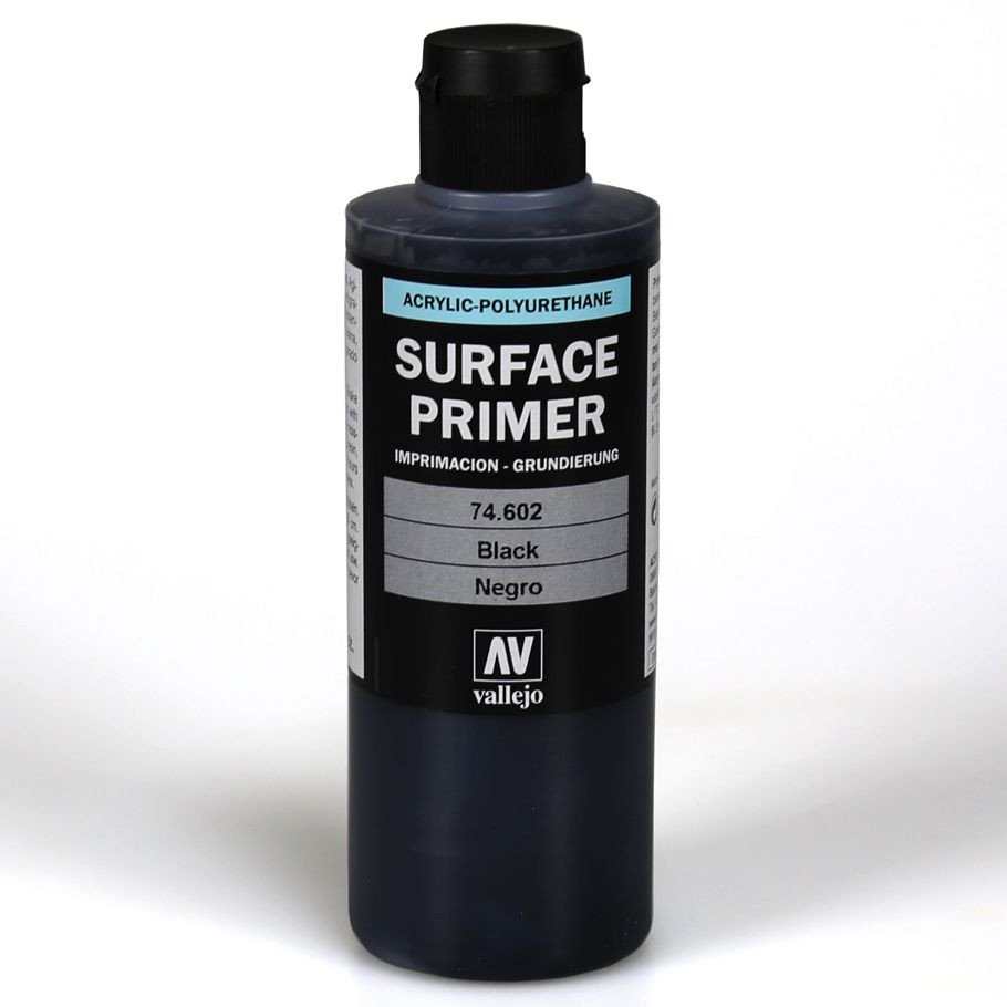 Surface Primer: Black (200ml) box art