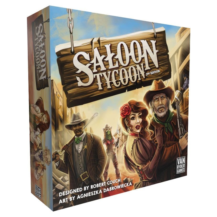 Saloon Tycoon 2nd Ed box art
