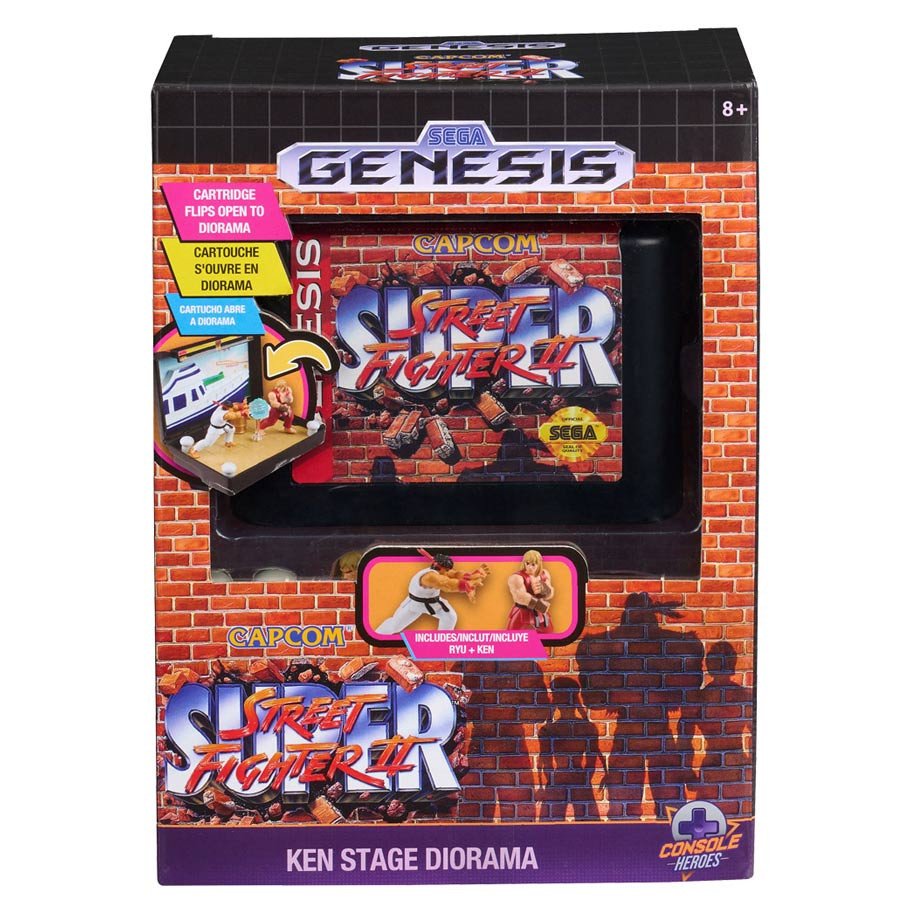 CH: SEGA: Street Fighter II (4) box art