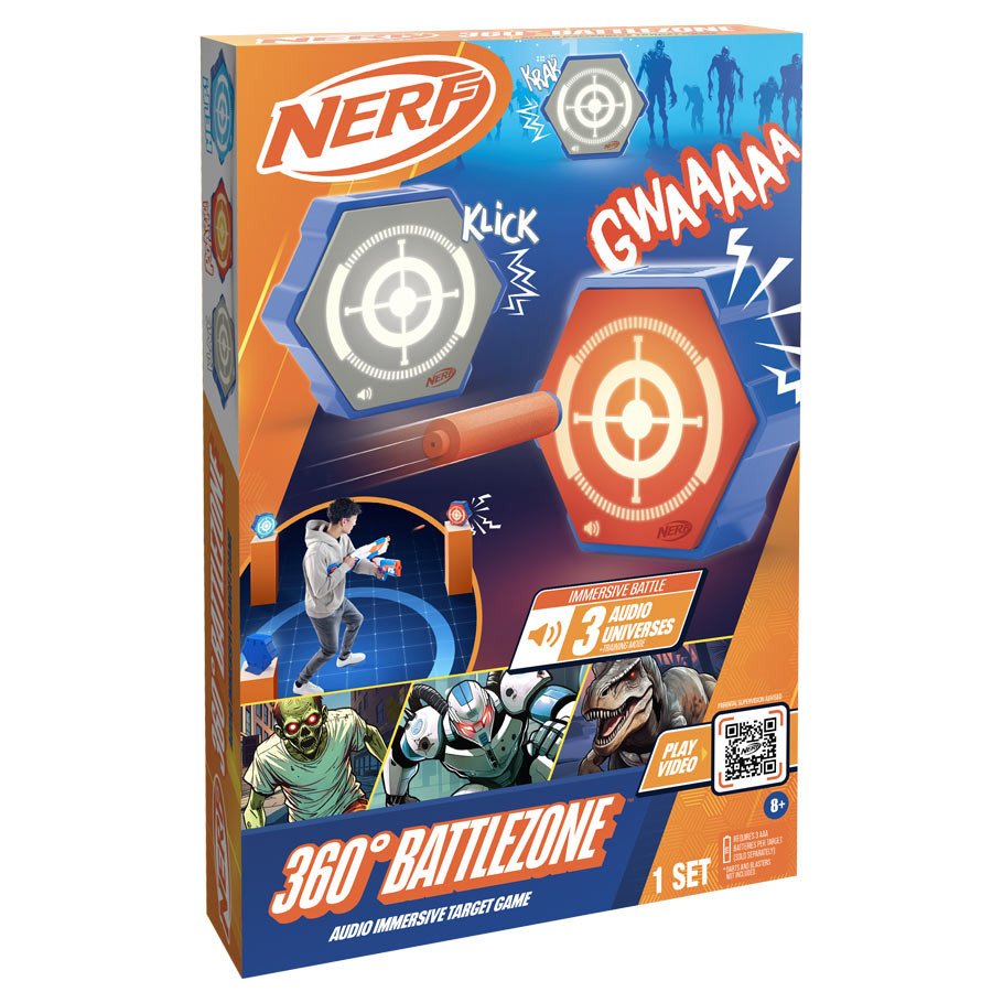 NERF: SurroundFX Battlefield (4) box art