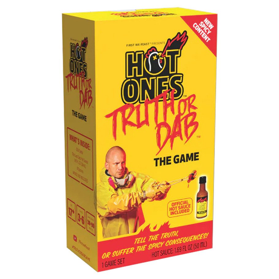 Hot Ones Truth or Dab The Game box art