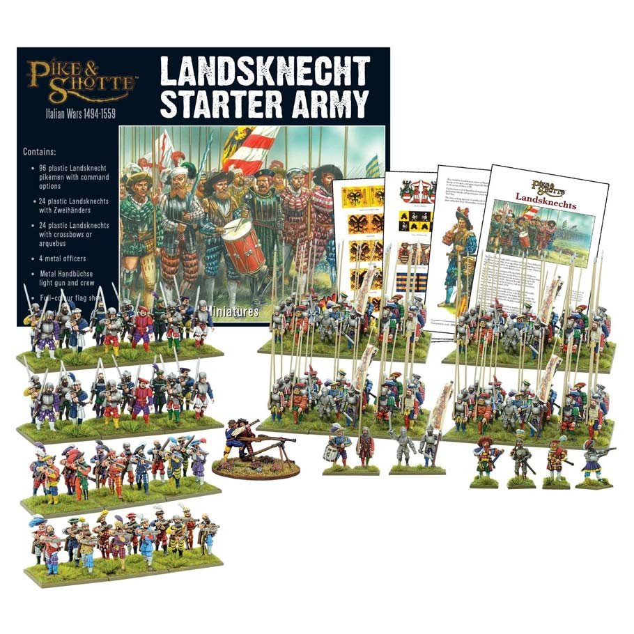 PS: Landsknecht Starter Army box art