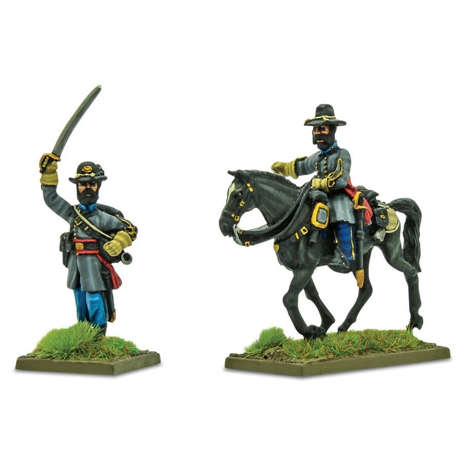 BP: ACW: Confederate Officers AdvancingB box art