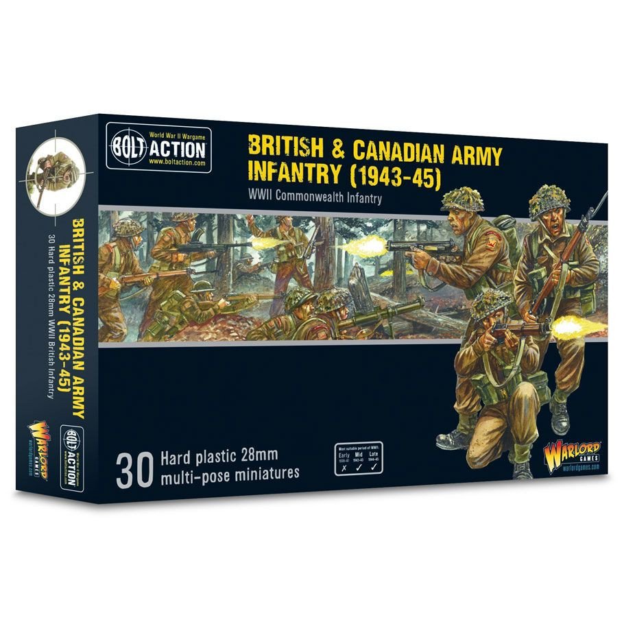 BA: British & Canadian Army Infantry box art
