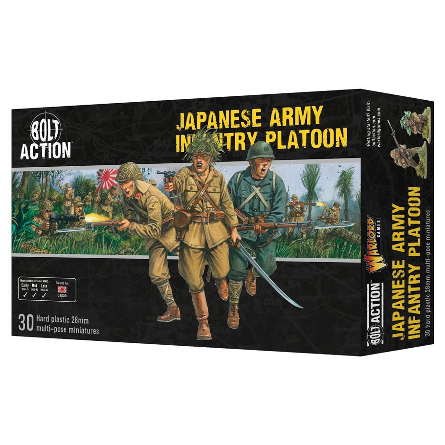 BA: Japanese Army Infantry Platoon box art