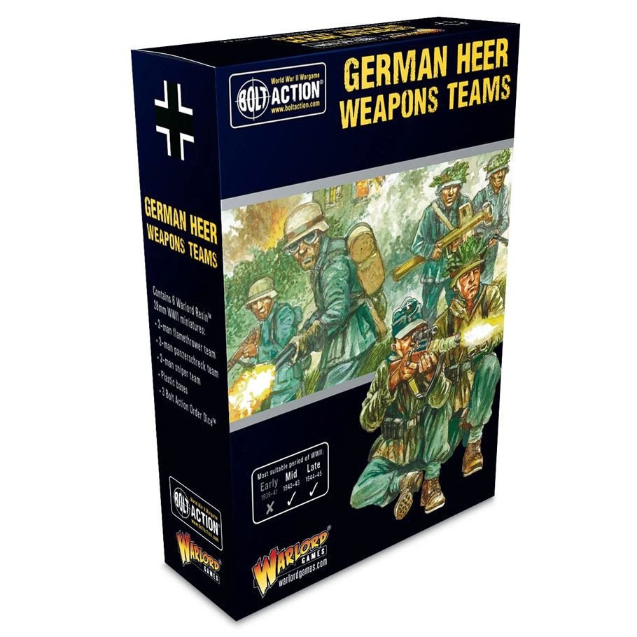 BA: German Heer Weapons Teams box art