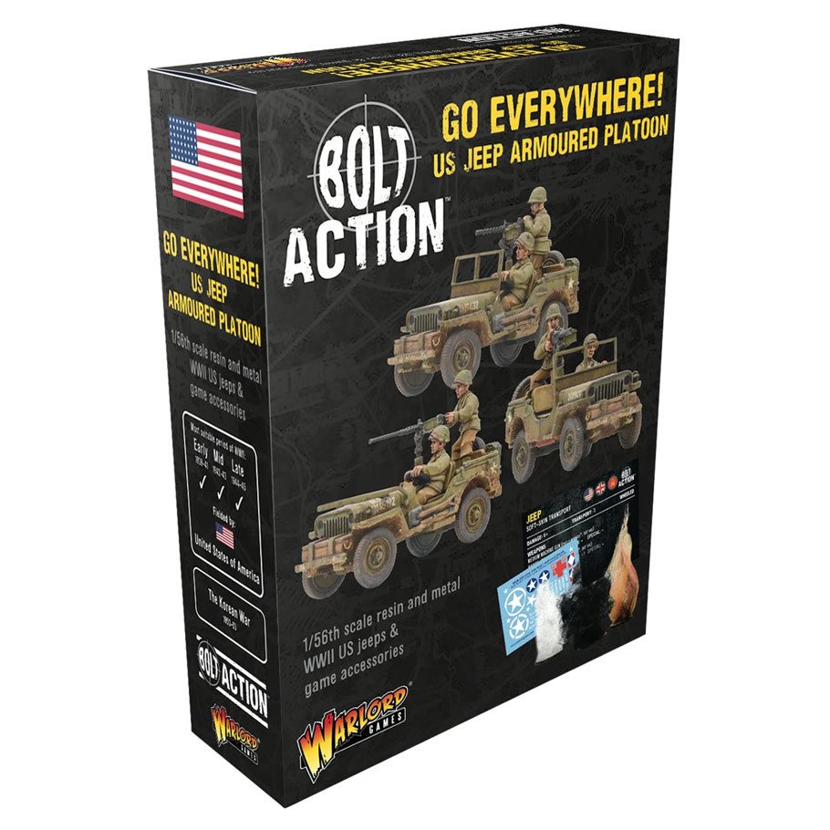 BA: US Jeep Armoured Platoon box art
