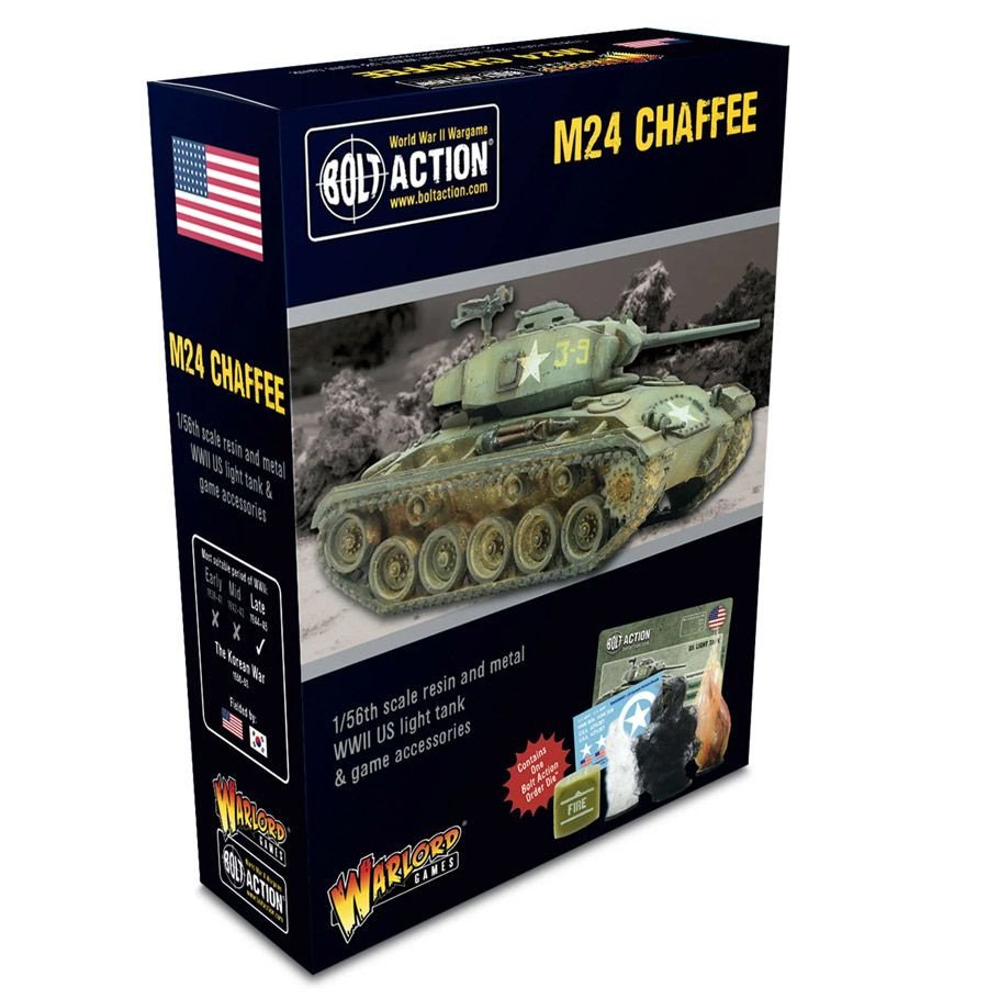 BA: M24 Chaffee Light Tank box art