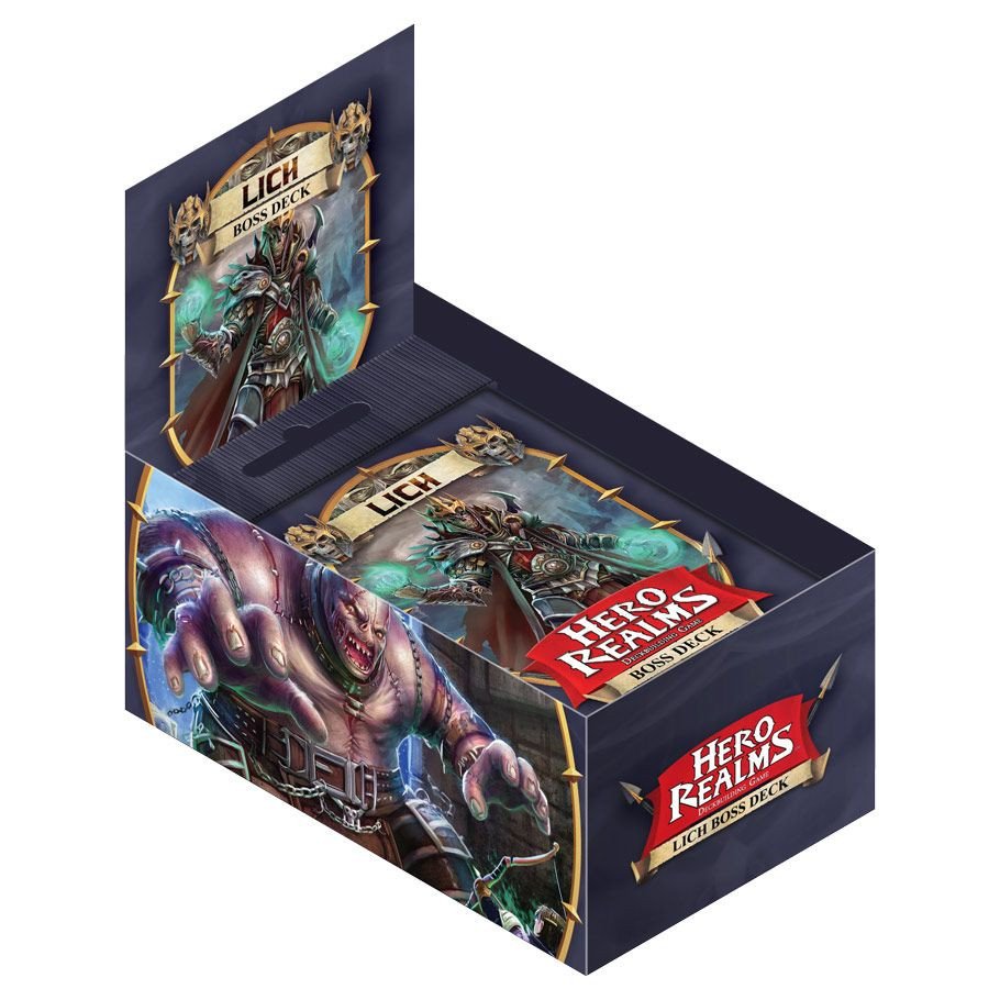 Hero Realms: Lich Boss Deck DISPLAY (6) box art