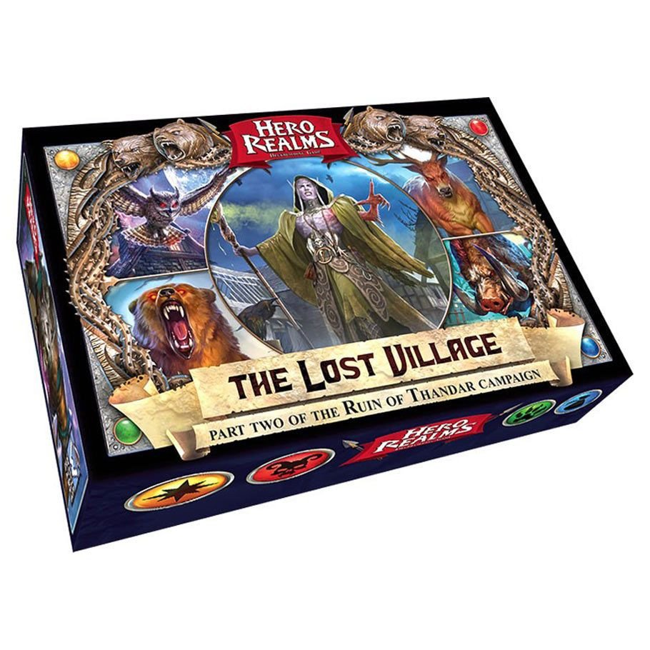 Hero Realms: The Lost Village box art
