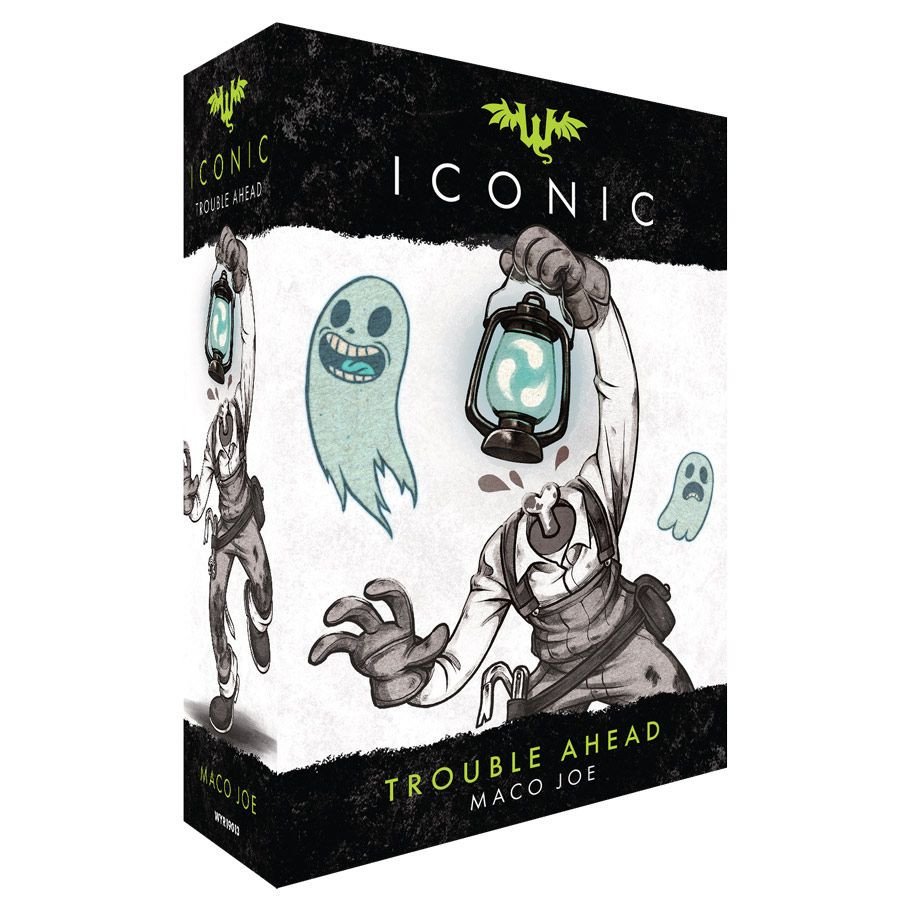Vagrantsong: Iconic: Trouble Ahead box art