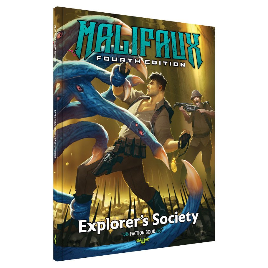 M4E: Explorerâ€™s Society Faction Book box art