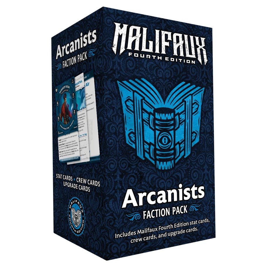 M4E: Arcanist Faction Pack box art
