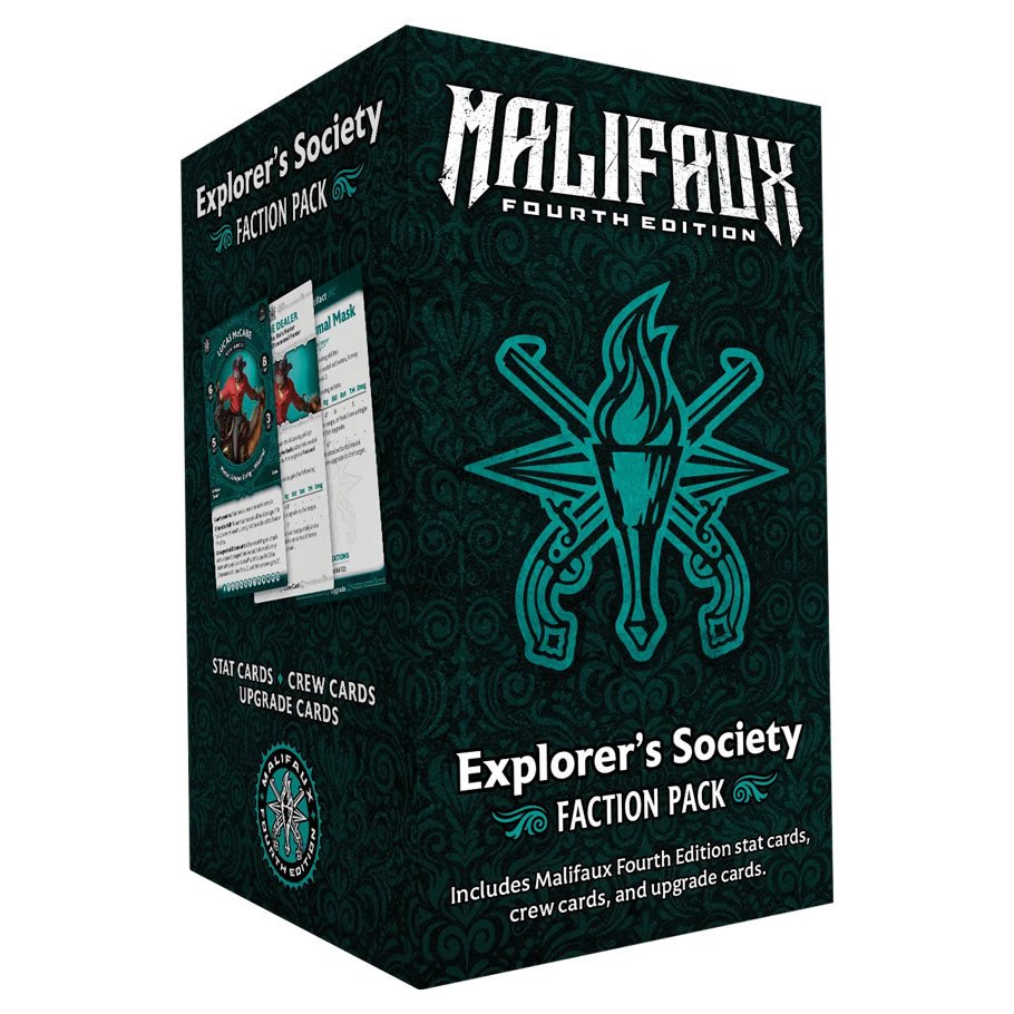 M4E: Explorerâ€™s Society Faction Pack box art