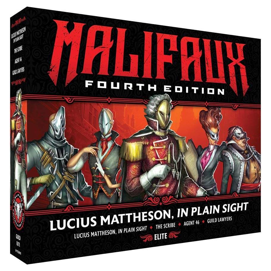 M4E: Lucius Mattheson, In Plain Sight box art