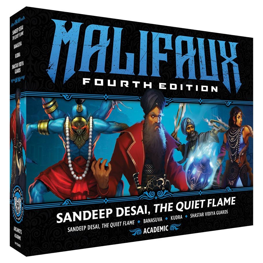 M4E: Sandeep Desai, The Quiet Flame box art