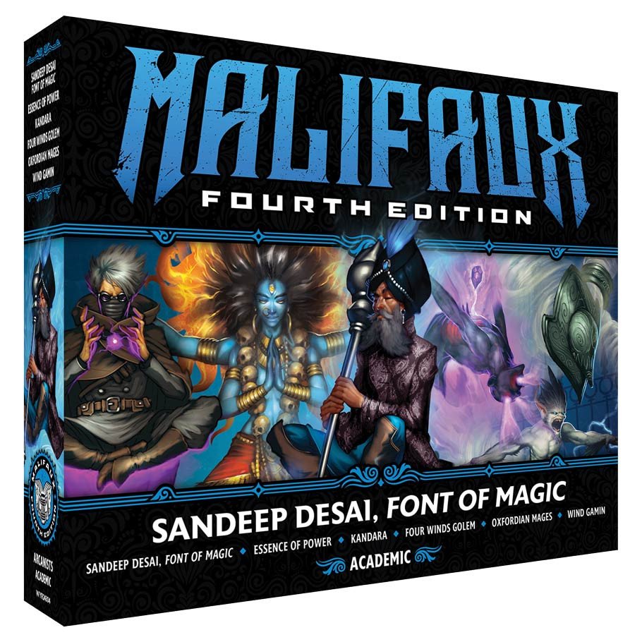 M4E: Sandeep Desai, Font of Magic box art