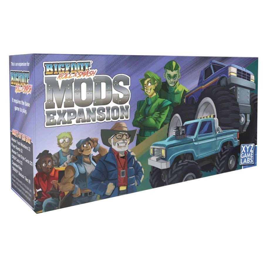 BIGFOOT: Roll & Smash MODS Expansion box art
