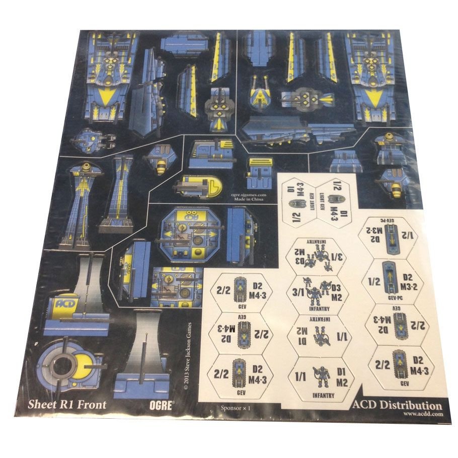 Ogre 6th Edition ACD Promo Sheet box art