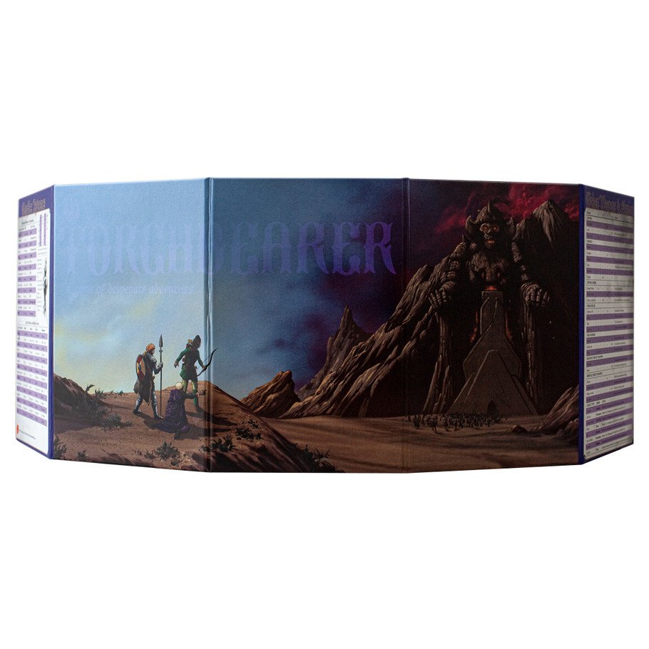 Torchbearer 2E: GM Screen & Trackers box art