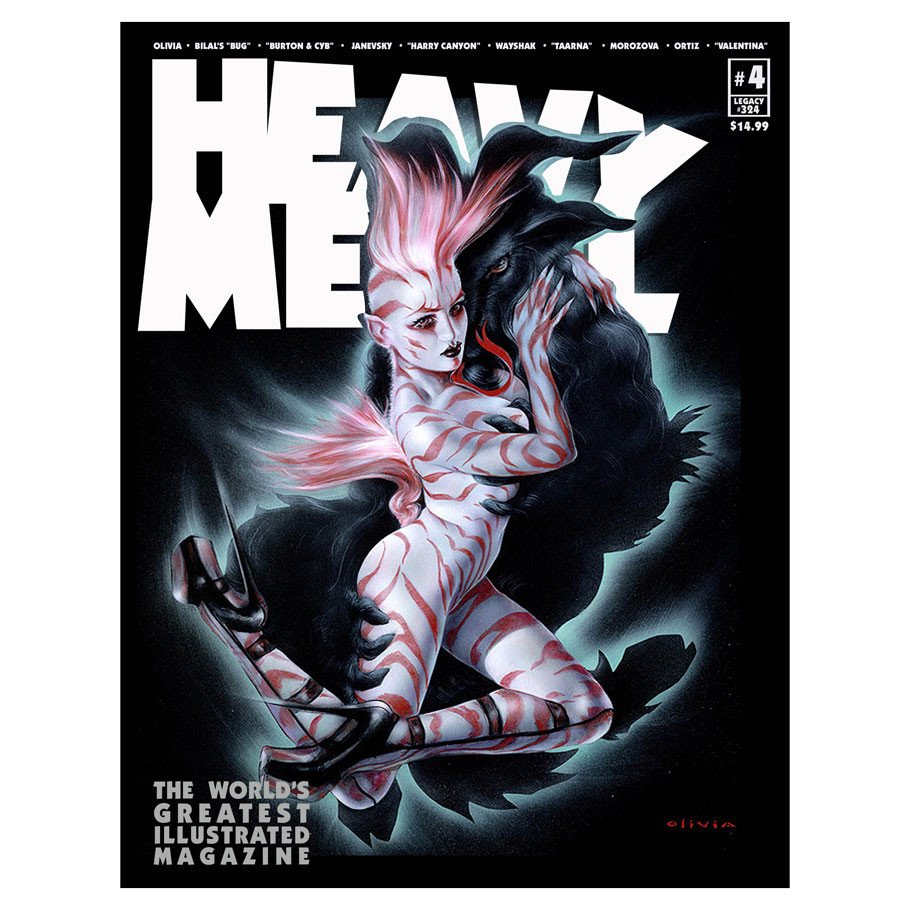 Heavy Metal #4A Olivia Cvr box art