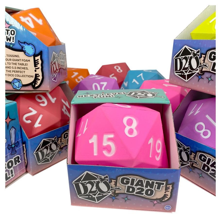Giant Foam D20 Ast (12) box art